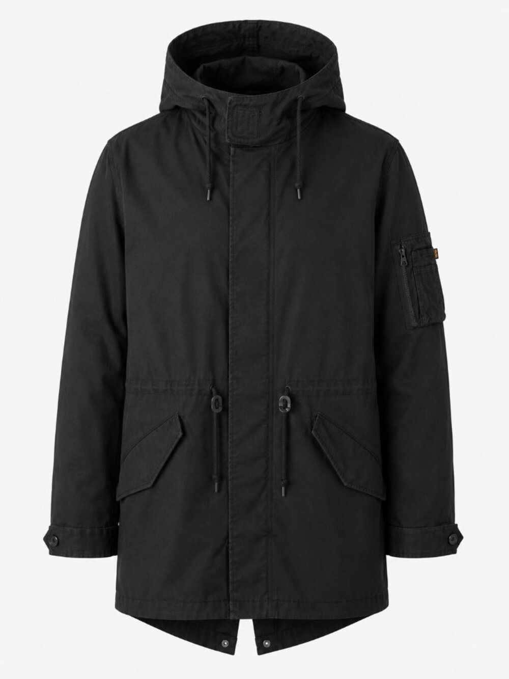 Alpha Industries M-59 Fishtail Parka Black XL